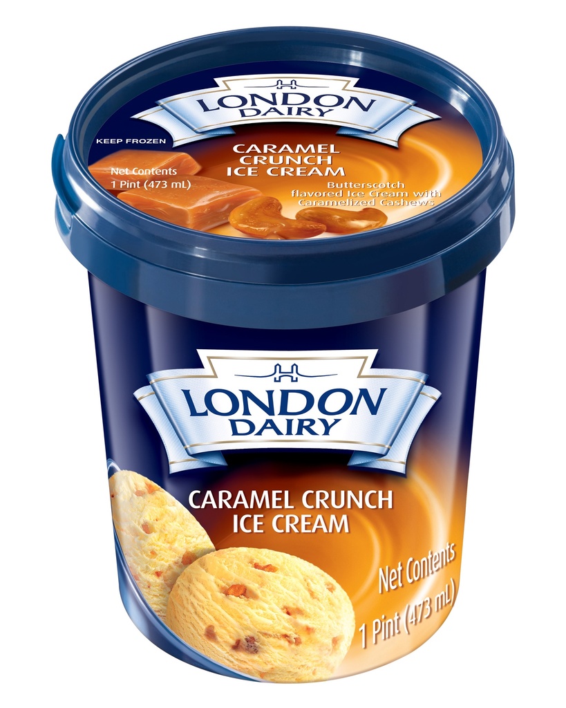 LD Caramel Crunch Pint 6x16 FL OZ