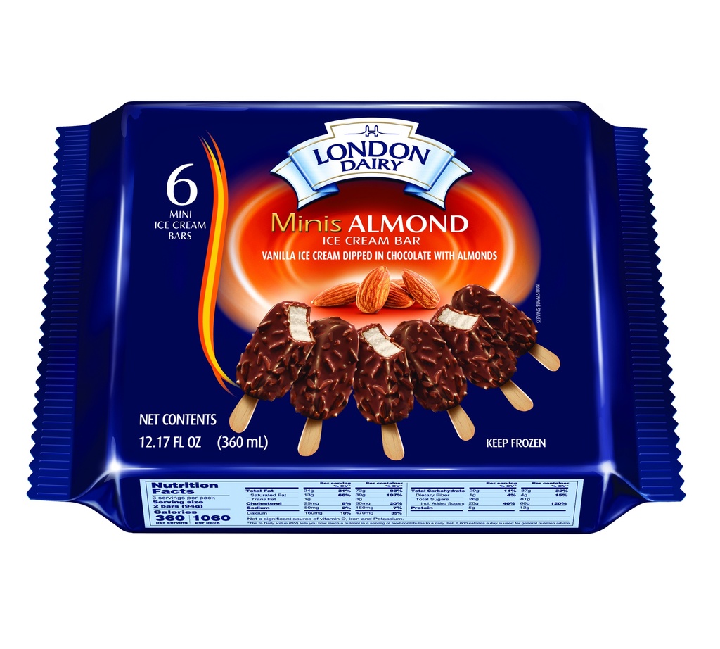 LD MP Almond 6x2 Fl Oz (1x8)