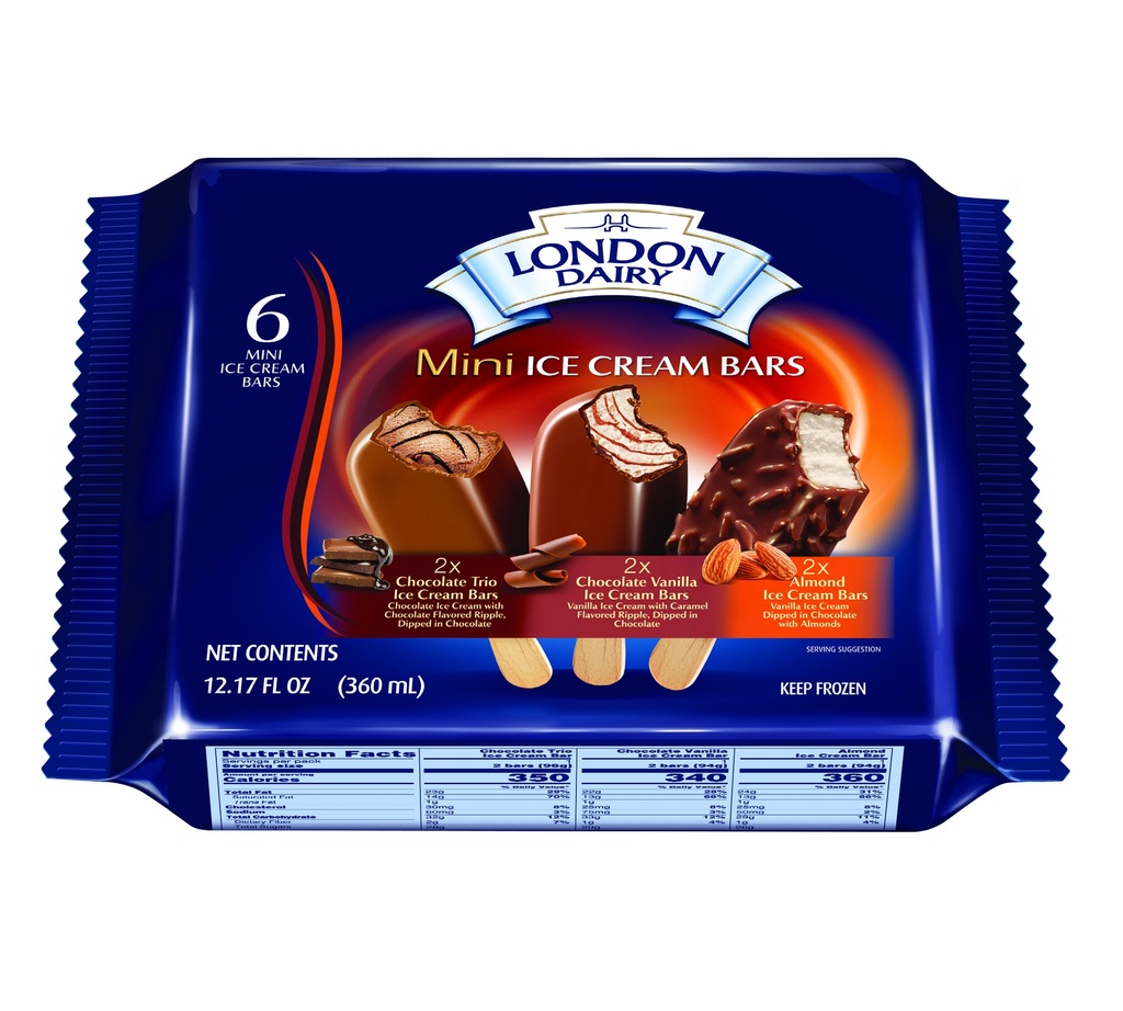 LD MP Almond, Chocolate Trio, Vanilla 6x2 Fl Oz (1x8)