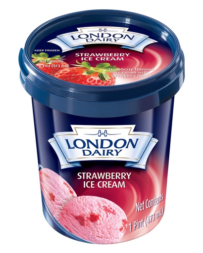 LD Strawberry Pint 6x16 FL OZ