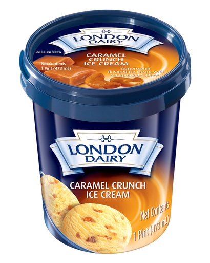 LD Caramel Crunch Pint 6x16 FL OZ