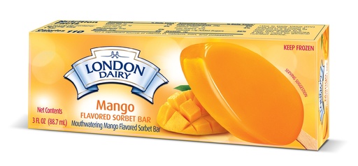 LD Mango Sorbet Bar 3Fl Oz (1x12)