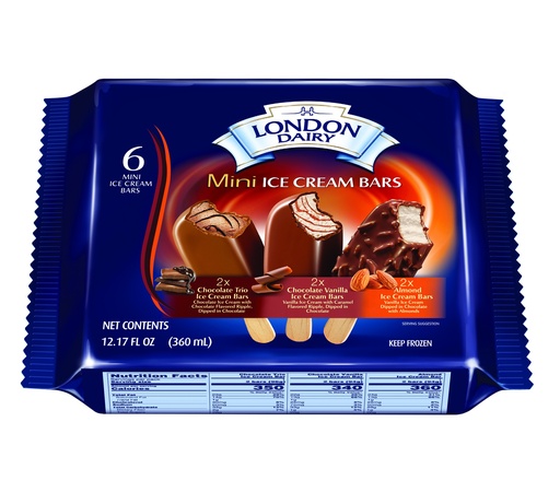 LD MP Almond, Chocolate Trio, Vanilla 6x2 Fl Oz (1x8)